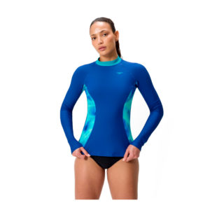 Speedo  футболка для плавания женская L/s print