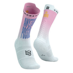 Compressport  носки Pro racing socks v4.0 bike 360° print - ironman 2025