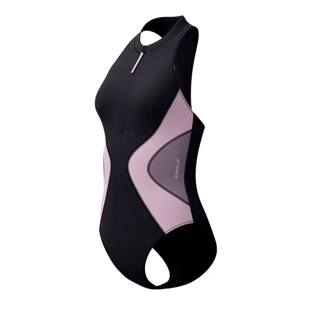 Speedo купальник женский Zip clrblck — изображение 3