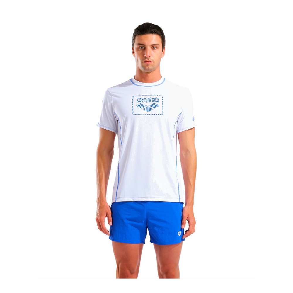 Arena футболка для плавания мужская Arena s/s swim shirt