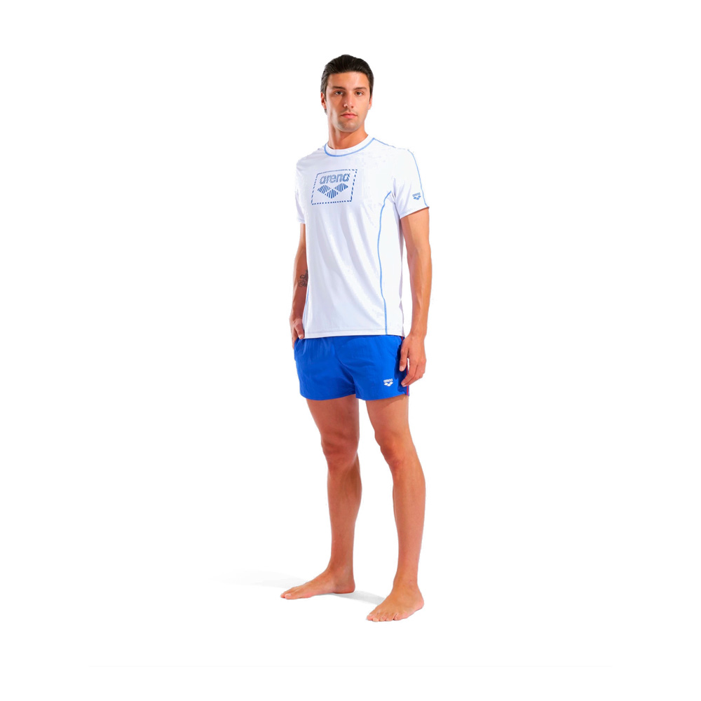 Arena футболка для плавания мужская Arena s/s swim shirt — изображение 2