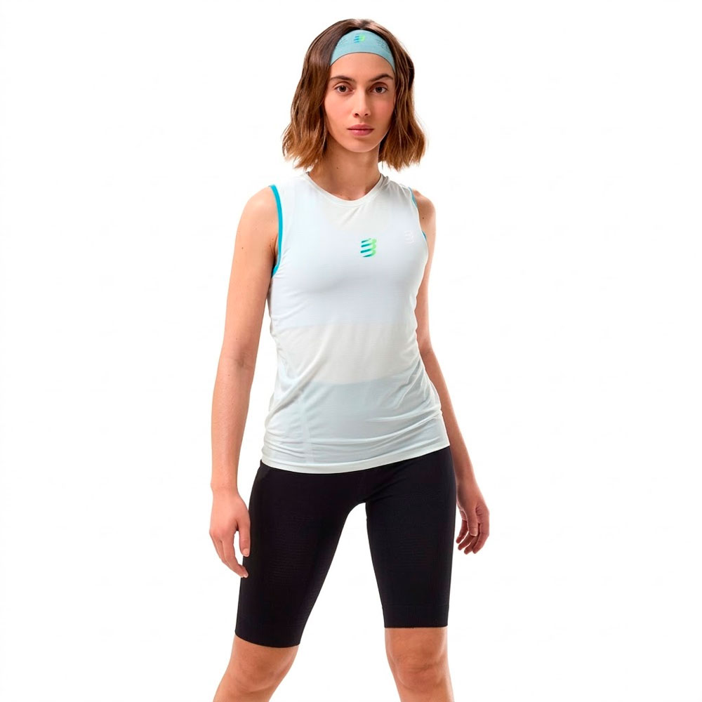 Compressport майка женская Trail racing tank — изображение 3